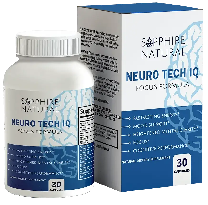 NEURO TECH IQ is a revolutionary brain supplement formulated to give you ultimate brain power.