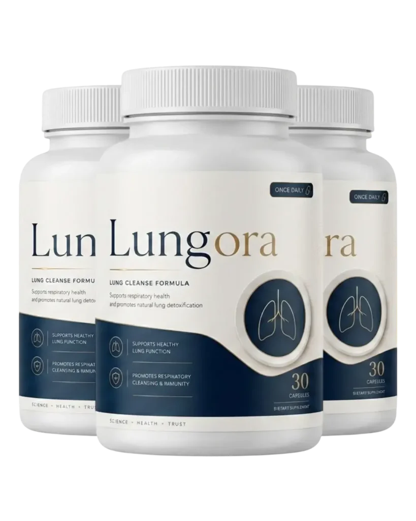 Lungora was specifically designed for adults seeking daily respiratory support, healthy lung function, and lasting vitality through a thoughtfully selected blend of ingredients found in today's leading lung health formulas.